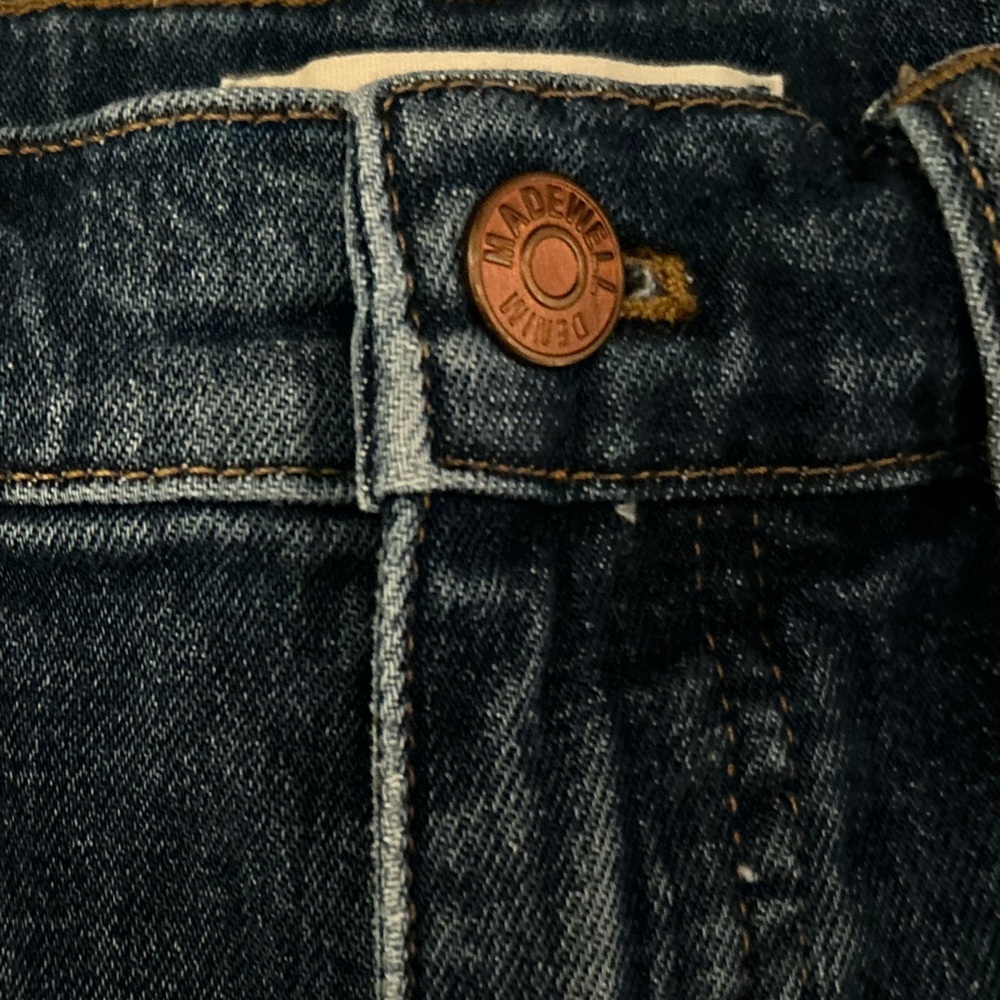Madewell high rise denim shorts size 27 - Picture 2 of 7